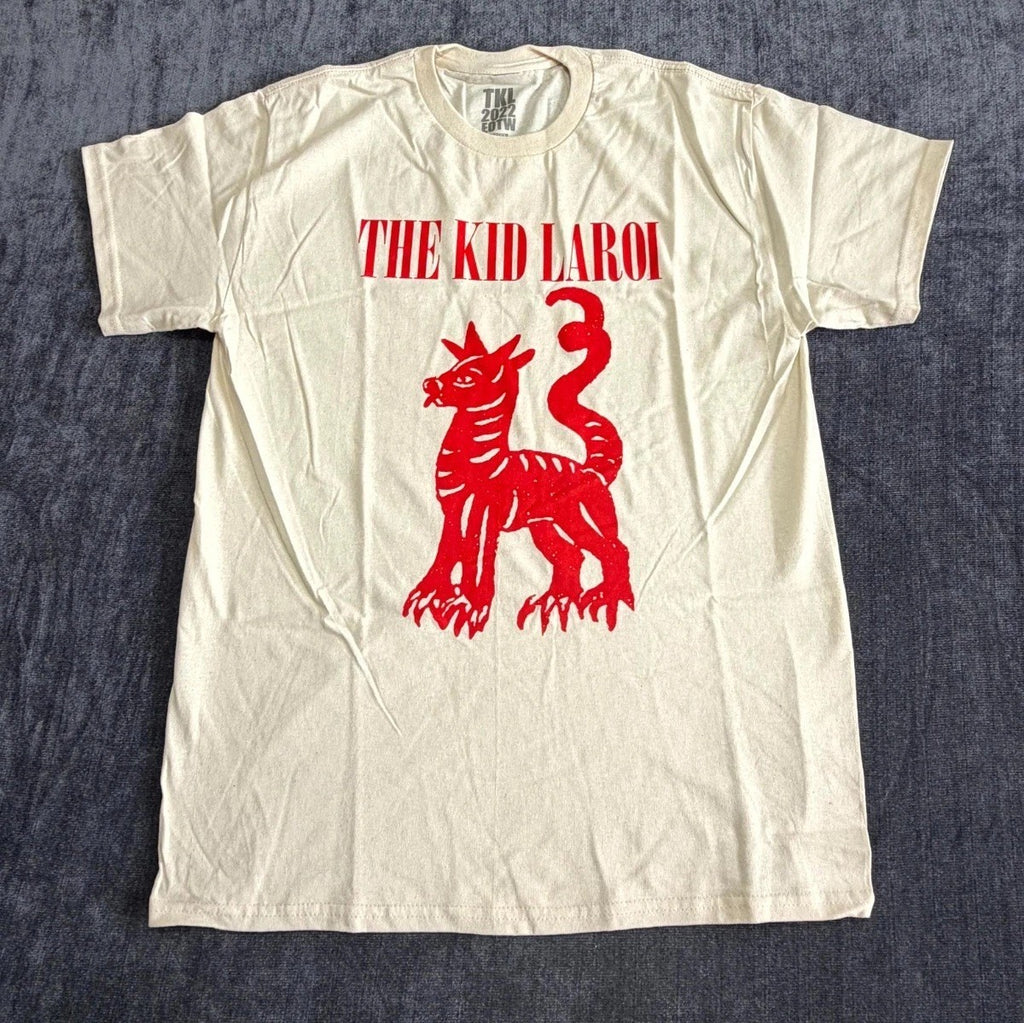 TKL 2022 EOWT Sketch T-Shirt Unisex Medium Ivory Graphic Print Short Sleeve