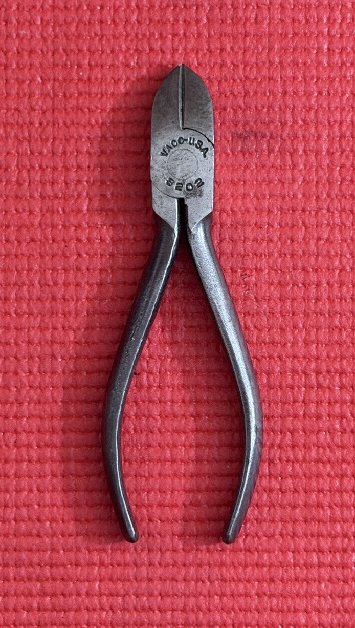 Vintage Vaco No. 8202 Diagonal Cutter Plier 5” Made in USA