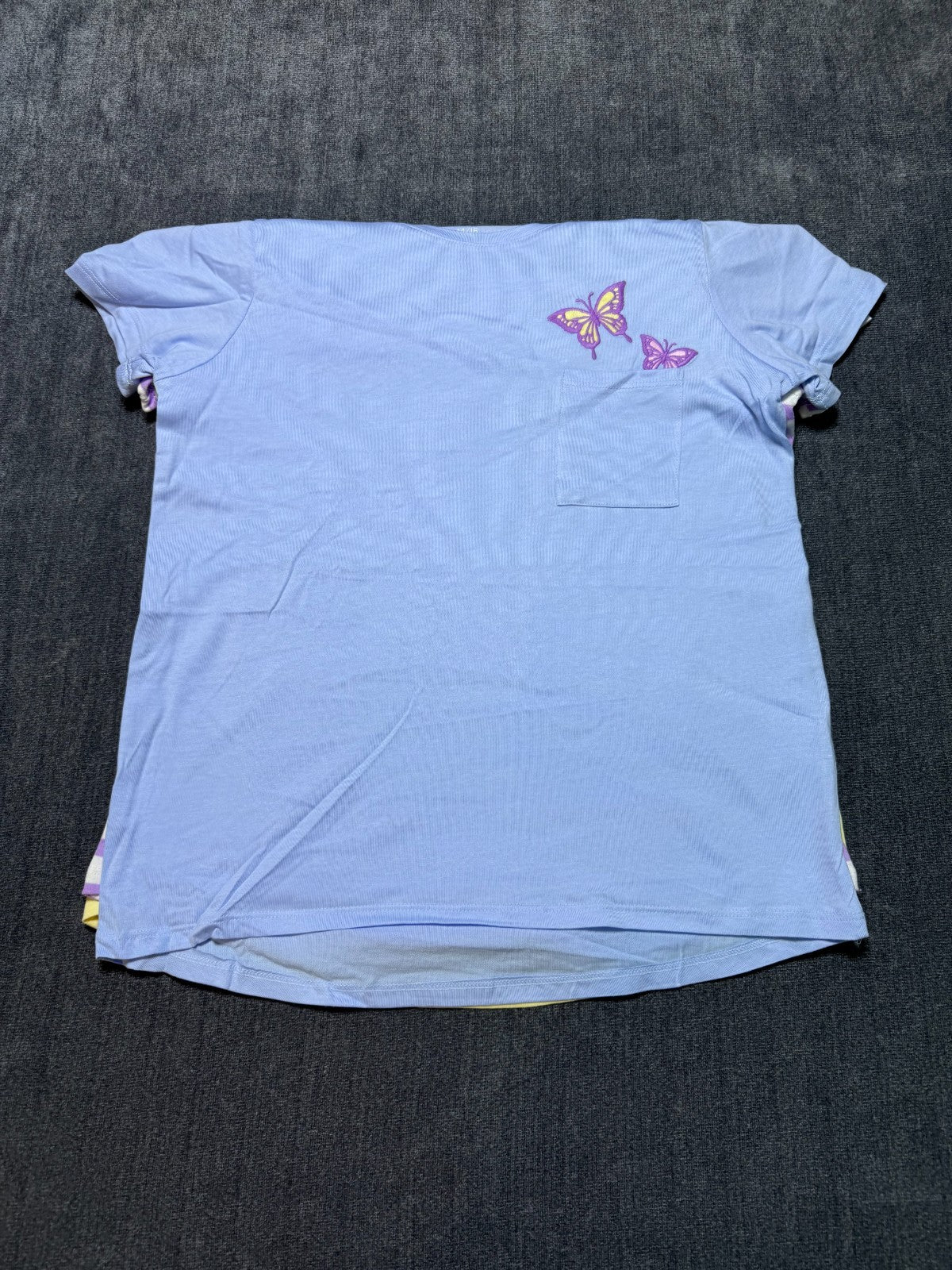 NWT Member's Mark My Favorite Active Tees Girls 14/16 Multicolor Preppy - 3-Pack