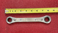Vintage Langline RB2022, SAE 5/8" x 11/16" Ratcheting Box End Wrench Made in USA