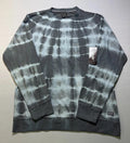 NWT Navy Yard Tie Dye Crew Neck Sweatshirt Men's X-Large Gray Black Long Sleeve