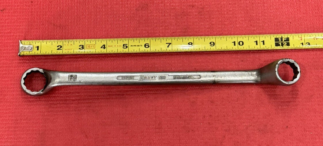Vintage Hazet Tools 630, 20MM X 22MM Offset Double Box Wrench Made Germany Rare