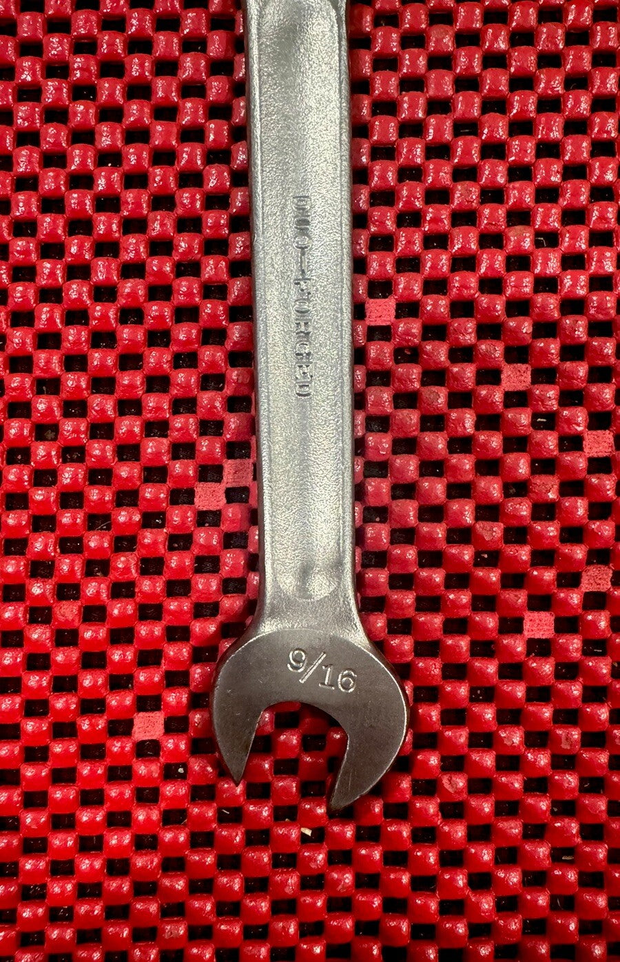 Vintage Billings Vitalloy M-1027-C USA 9/16” X 11/16” open end wrench MADE USA
