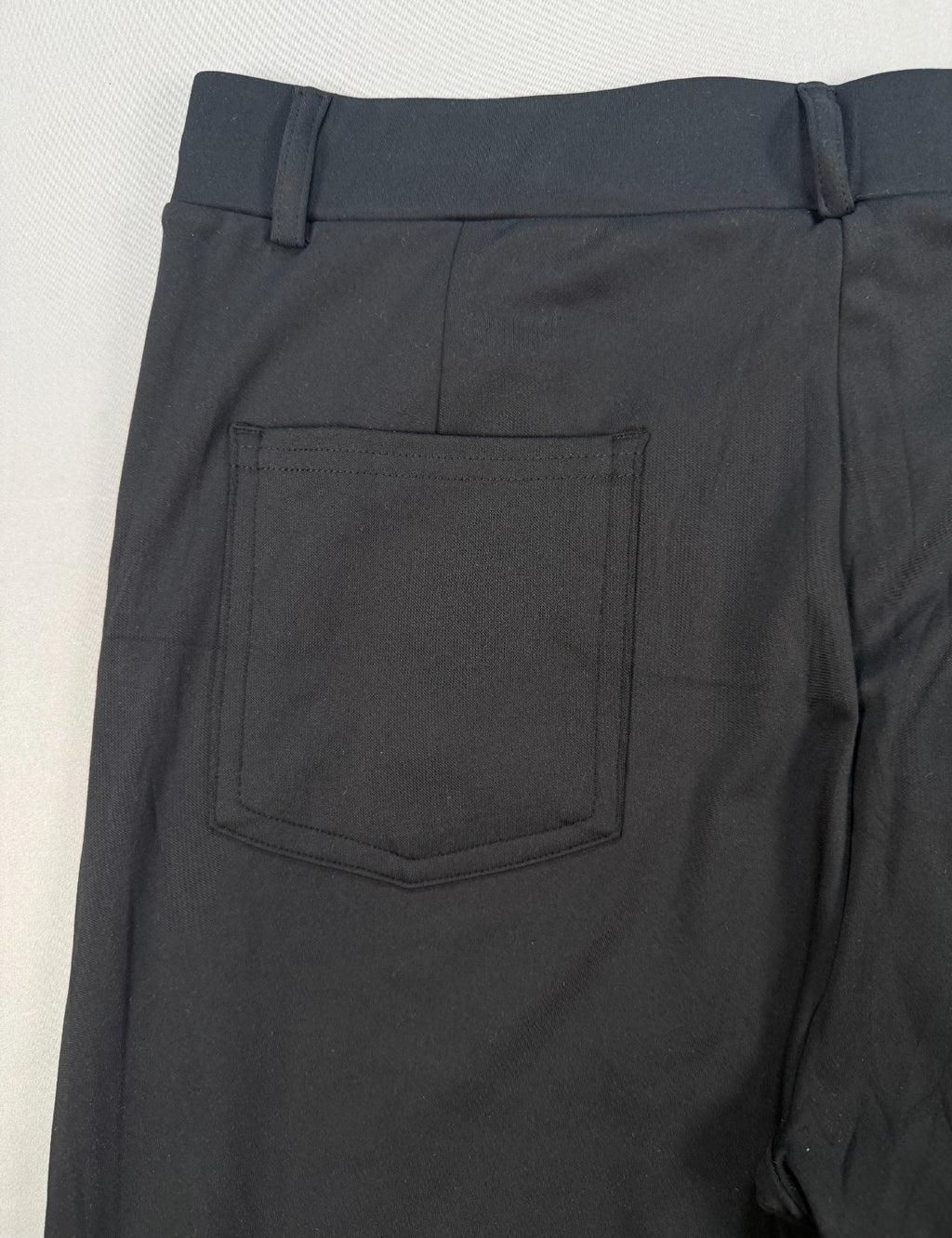 Dlooda Flare Wide Leg Yoga Pants Womens XL Black Stretch Work Office Trousers