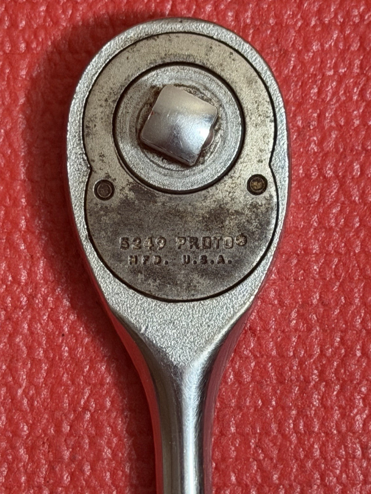 Proto Tools 5249  7" long Reversible Ratchet 3/8" Drive Made In USA