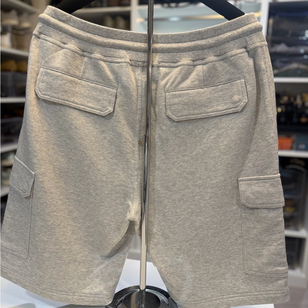 Brunello Cucinelli Light Gray Cargo Shorts