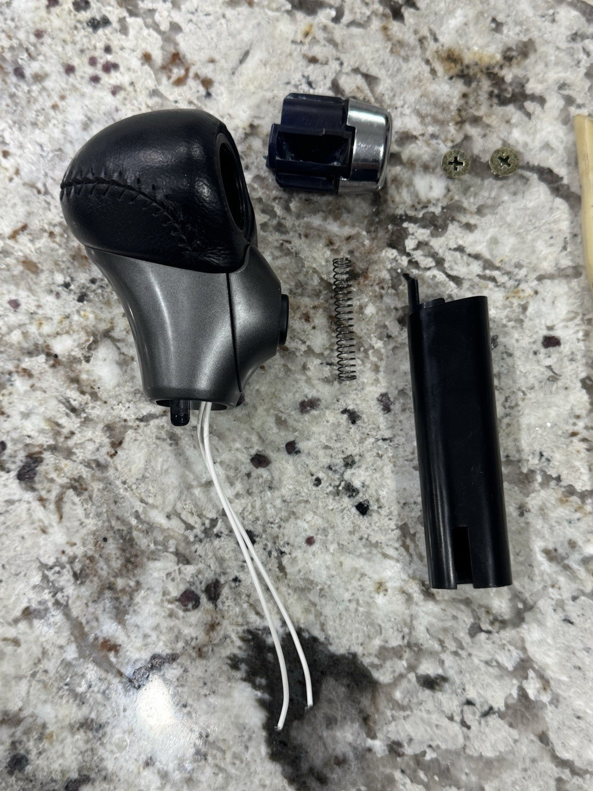 2005 - 2010 Honda Odyssey OEM Leather Shift Shifter Knob,handle,Spring Genuine