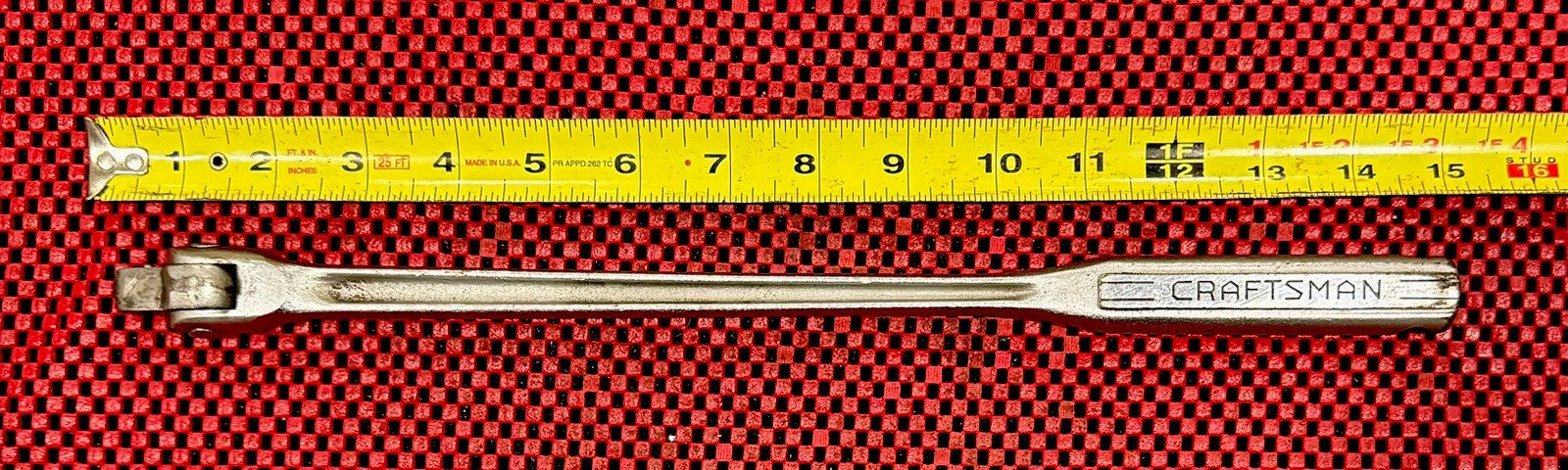 Vintage Craftsman 1/2" Drive Breaker Bar Flex Head 15” Inch Long Made in USA N6