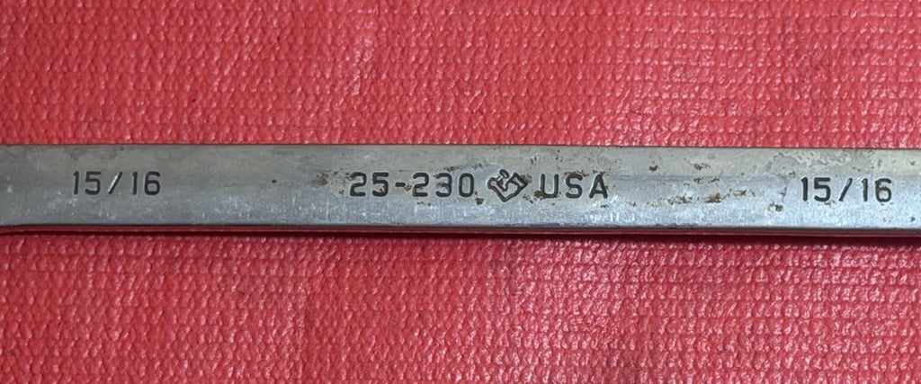 Armstrong Tools USA 25-230 15/16” Combination Wrench Polished Chrome, 12 Point