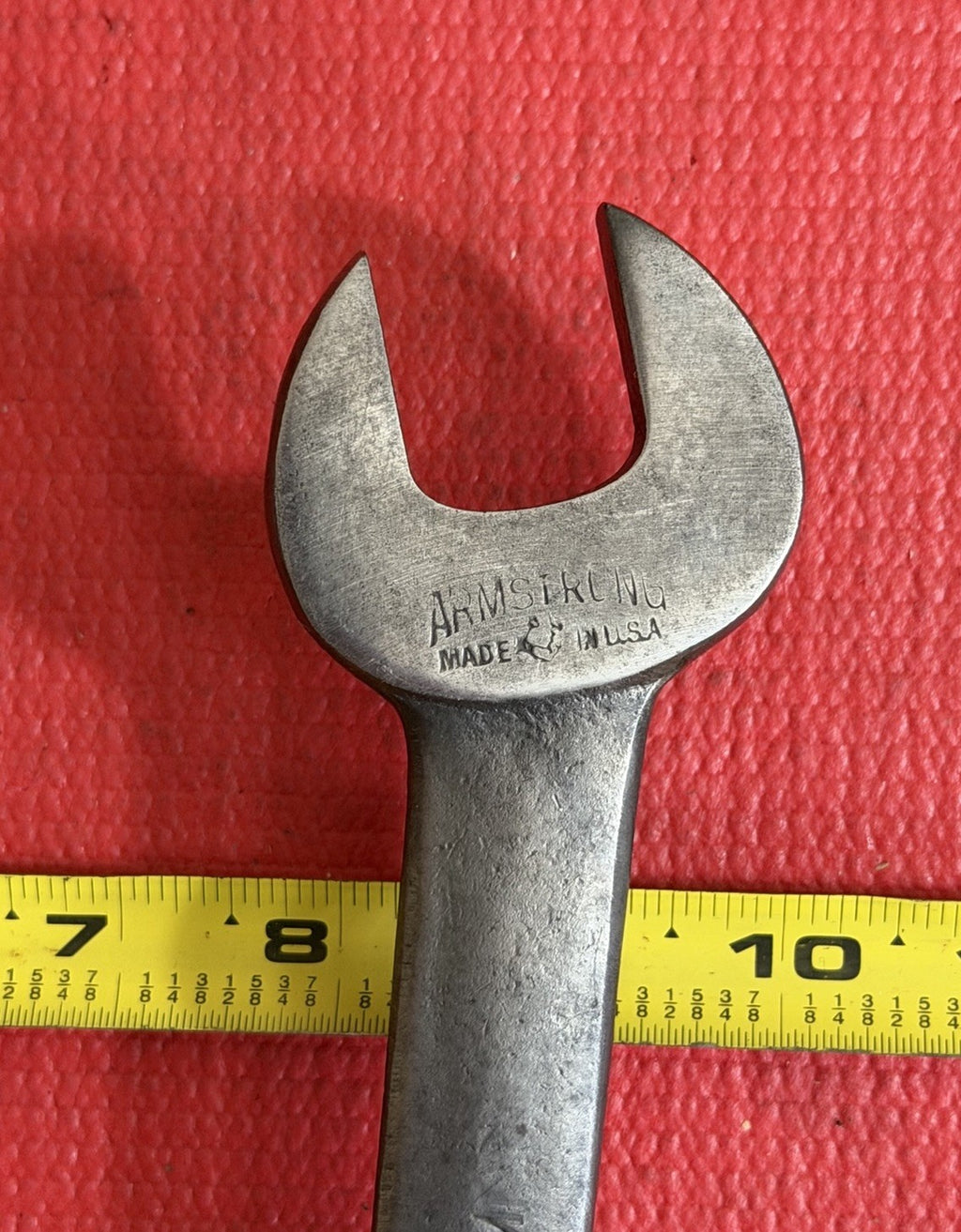 Armstrong Tools 1033-C  15/16" x 1" Open End Wrench Chrome Vanadium Made In USA