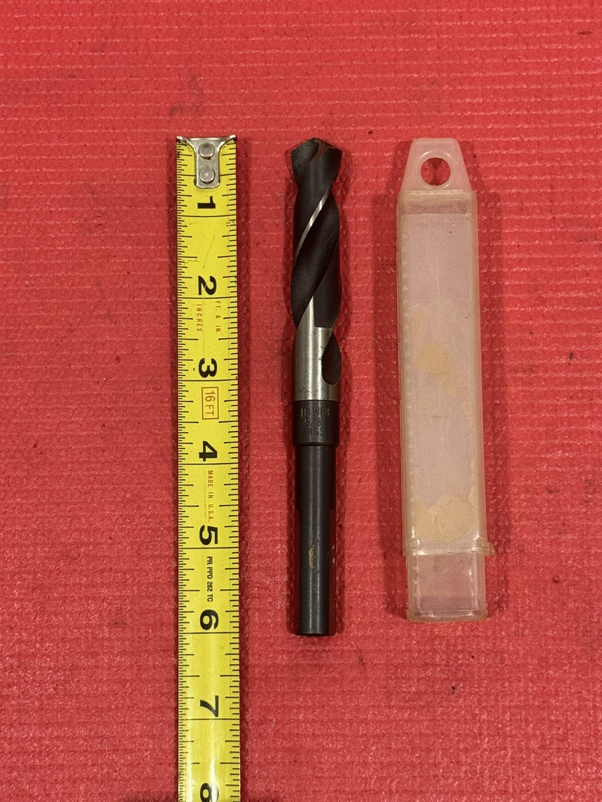 Irwin Tools HSS 5/8" High Speed Steel Black Oxide Shank Drill Bit USA