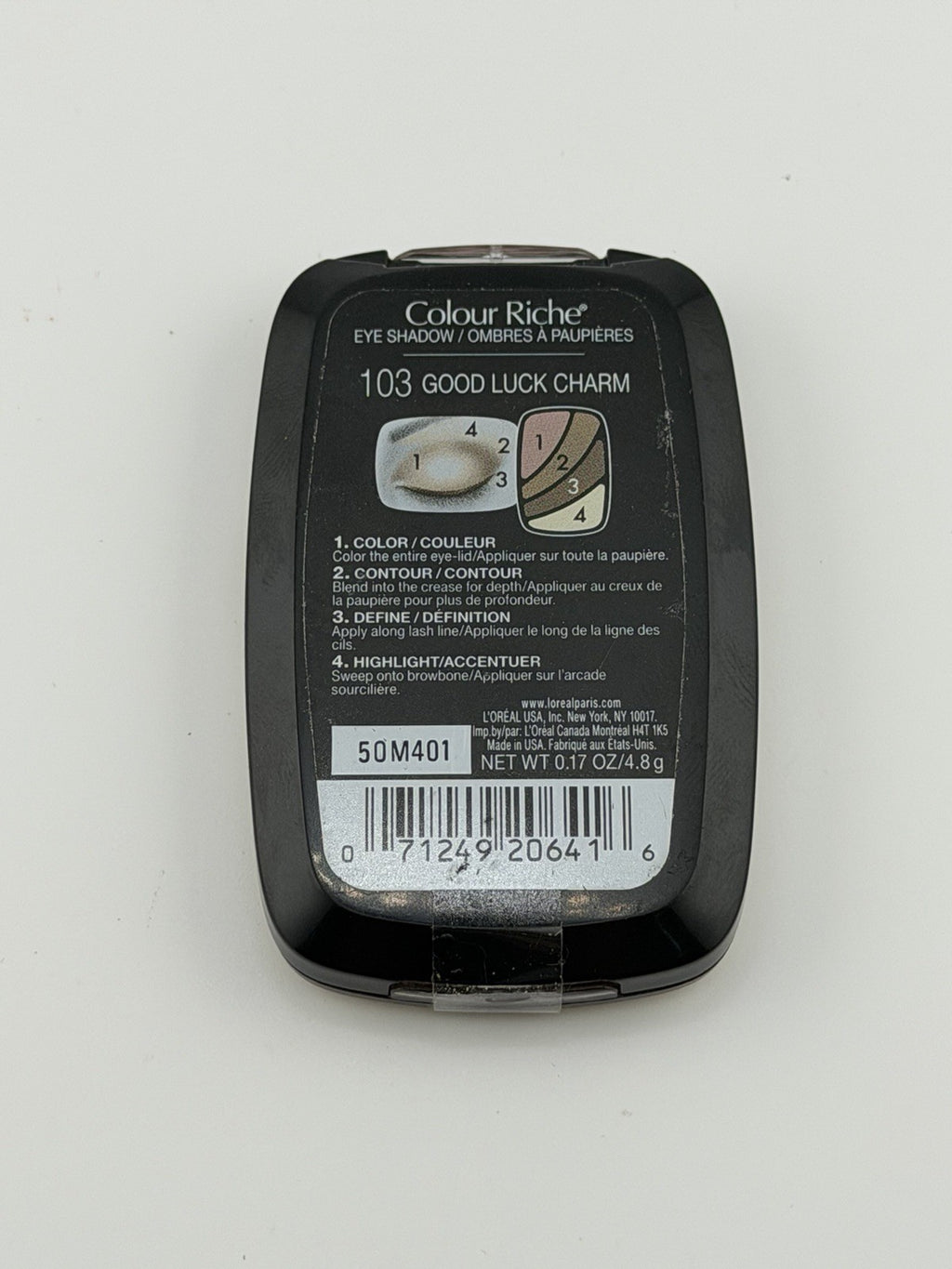 L'OREAL Paris Colour Riche / Dual Effects Eyeshadow! # 103 GOOD LUCK CHARM New