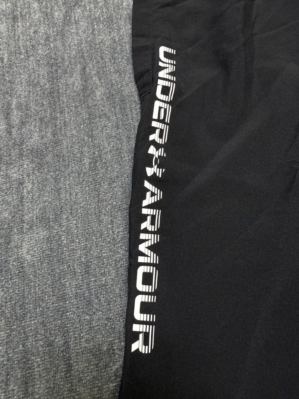 Under Armour Woven Wordmark Shorts Men's Small Black Logo Casual Wear