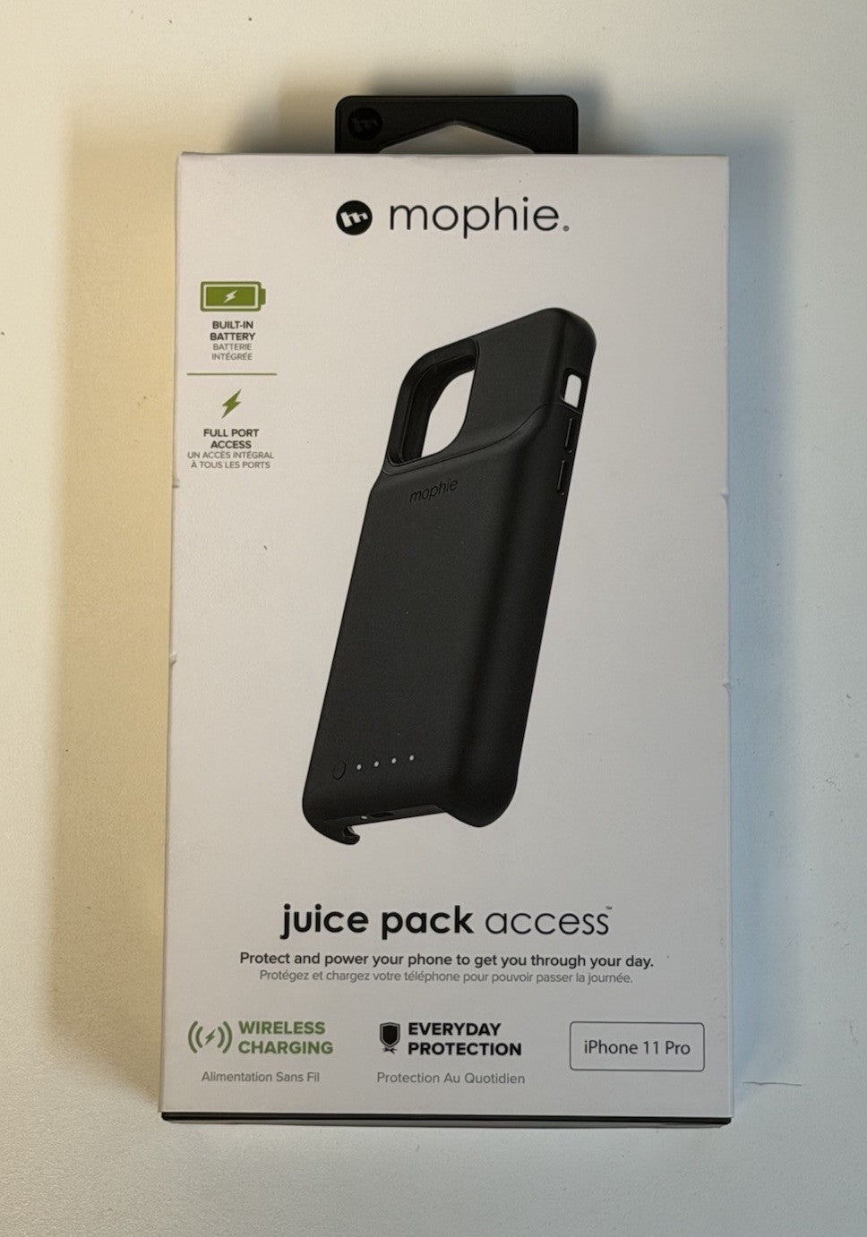 Mophie Juice Pack Access 2,200mAh Battery Case for iPhone 11 Pro | Black NEW