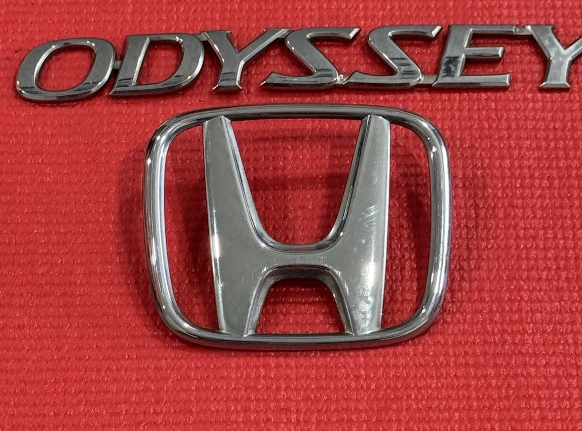 2005-2010 Honda Odyssey Tailgate Emblem Set Lift Gate Logo Badge OEM GENUINE