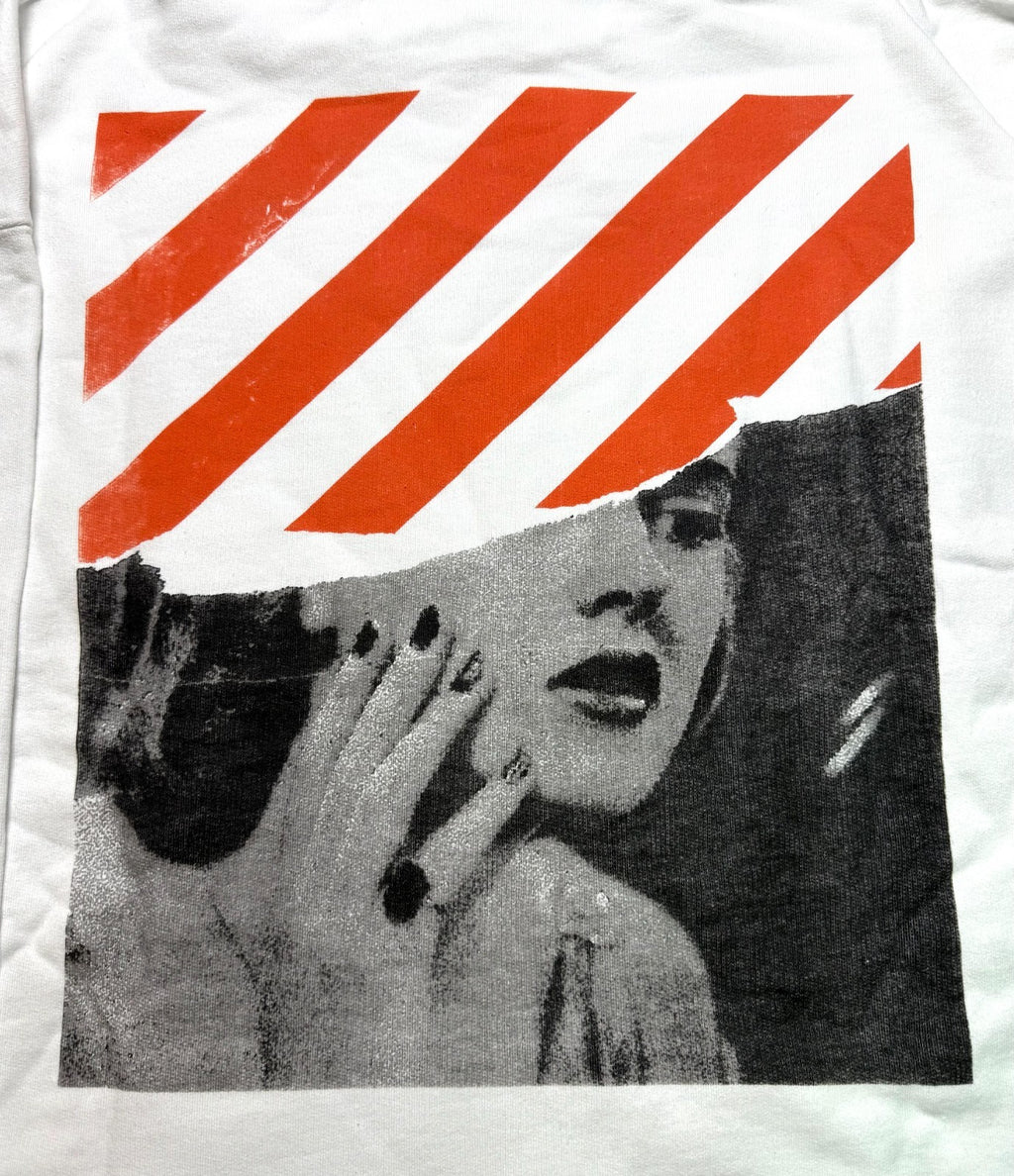 NWT Off-White Seeing Things Marilyn Monroe Hoodie Men's Medium Sweatshirt-Rare