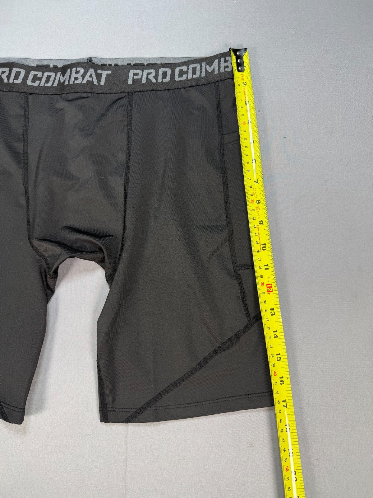 Niksa Pro Combat Compression Shorts Men's X-Large Black Workout Gym Training