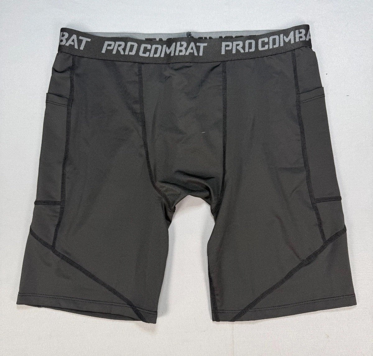 Niksa Pro Combat Compression Shorts Men's X-Large Black Workout Gym Training