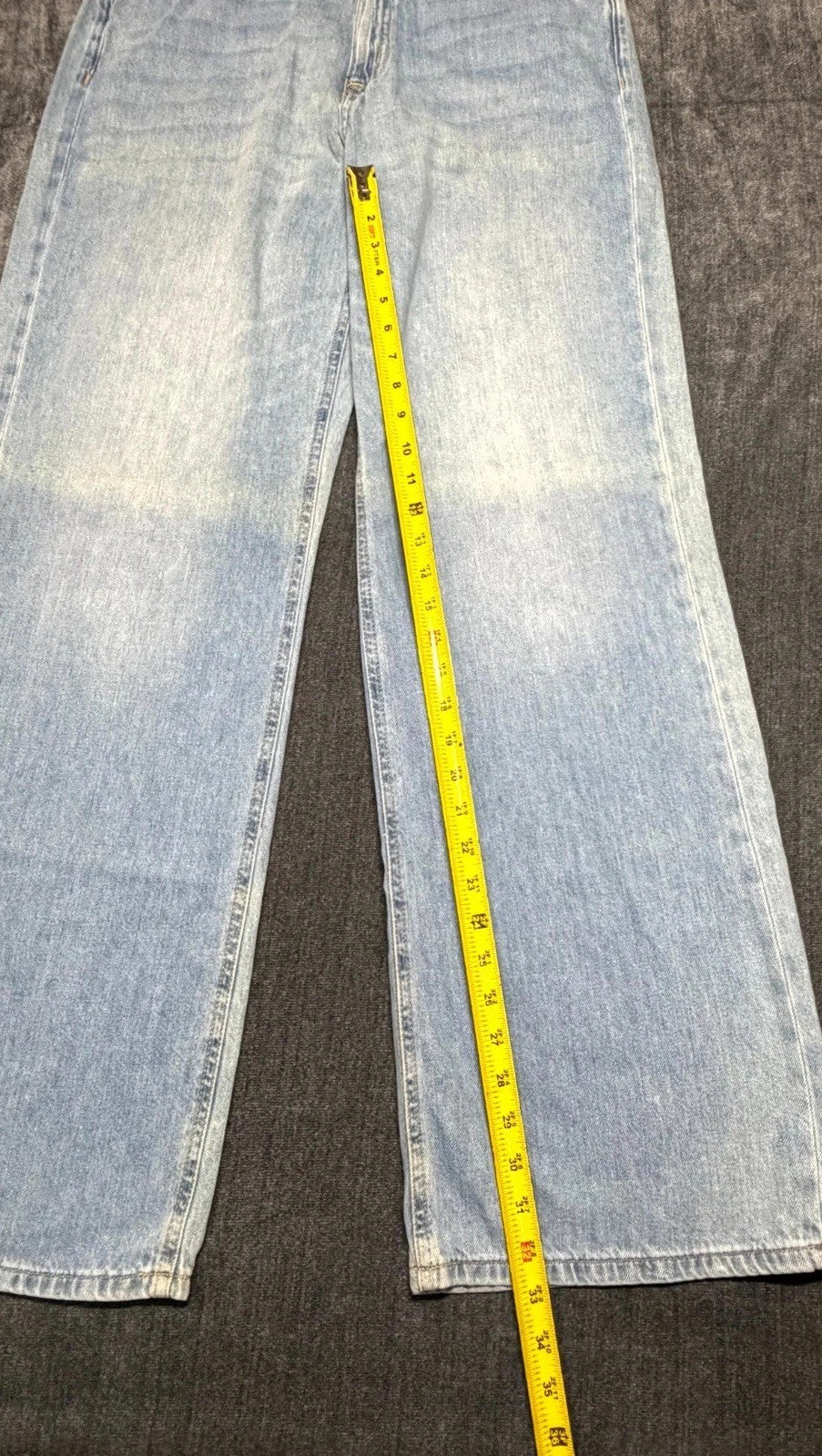NWT Aeropostale High-Rise Wide-Leg Jeans Women's 12 Blue Medium Wash 5-Pockets