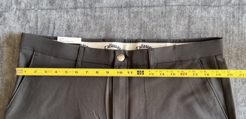 Callaway Opti-Dri Stretch Golf Pants Caviar Men's 38x30 Performance NWT