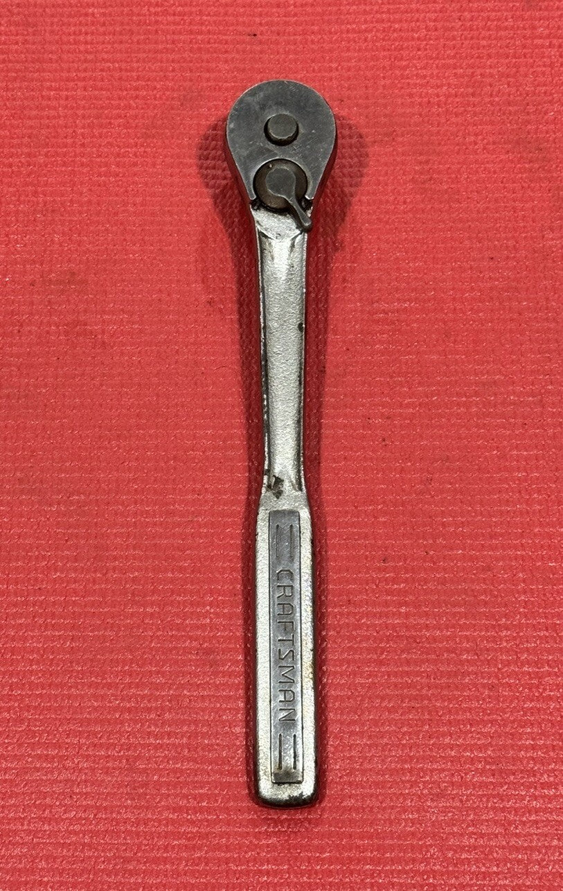 Vintage Craftsman VG- 44985, 1/2" Drive Quick Release Ratchet Made in USA