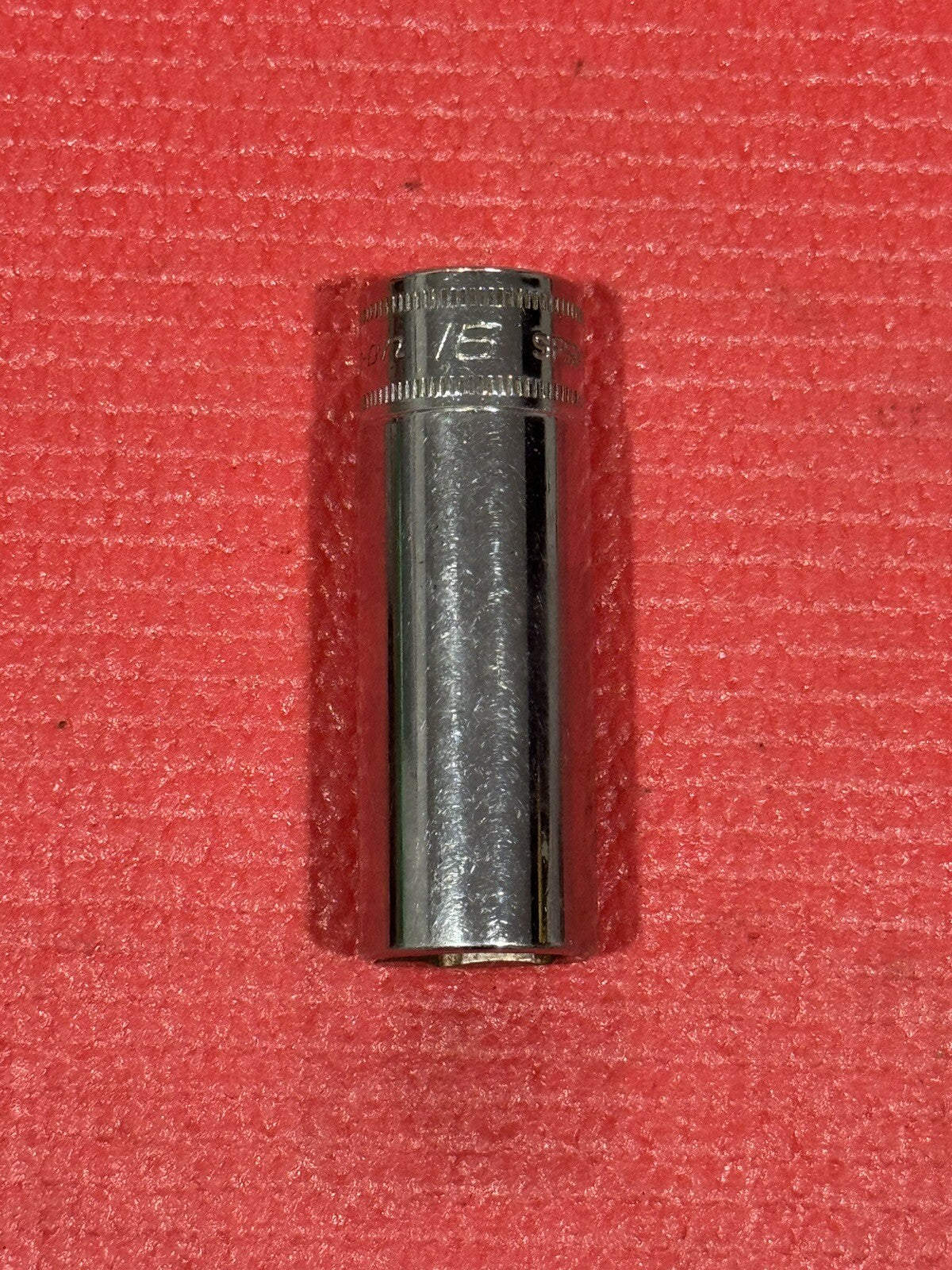 Snap On Tools SFSM16 3/8 Drive 6 Point  Deep 16mm Metric Socket Made In Usa