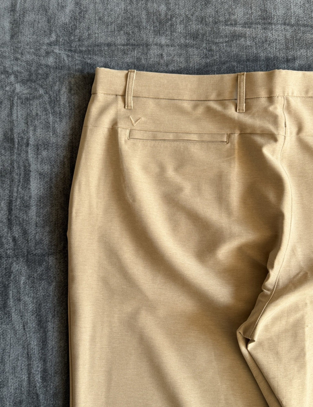 Callaway Opti-Dri Stretch Golf Pants Chinchilla Beige Mens 40x32 Performance NWT
