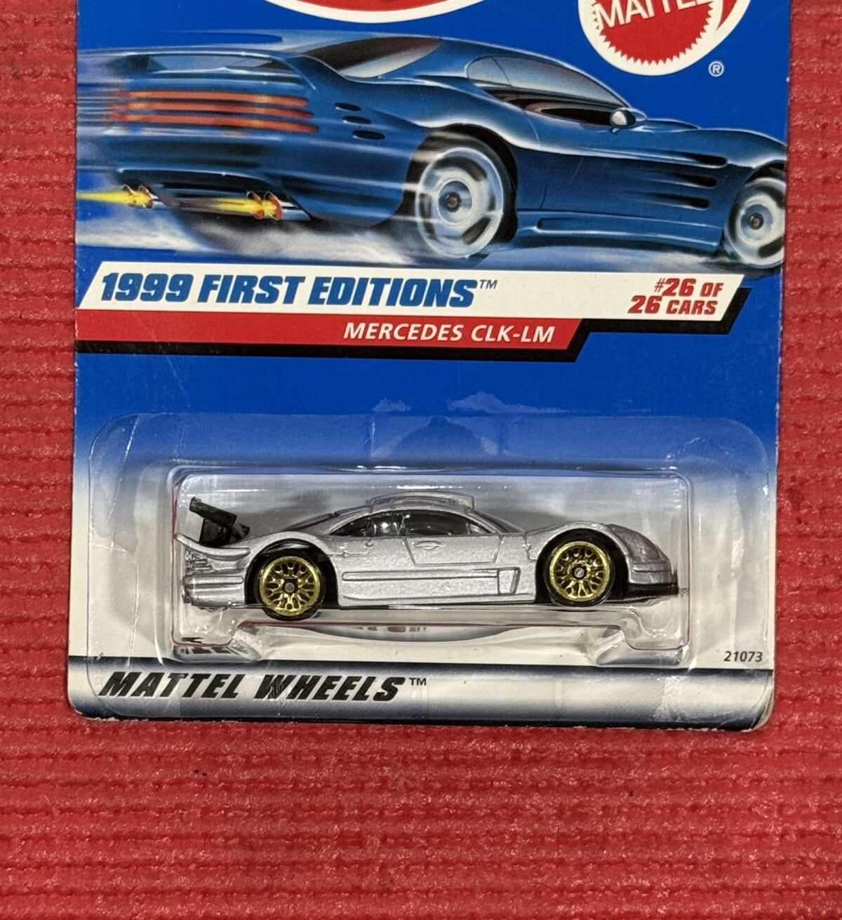 NEW Hot Wheels 1999 FIRST EDITIONS SILVER MERCEDES CLK-LM #926