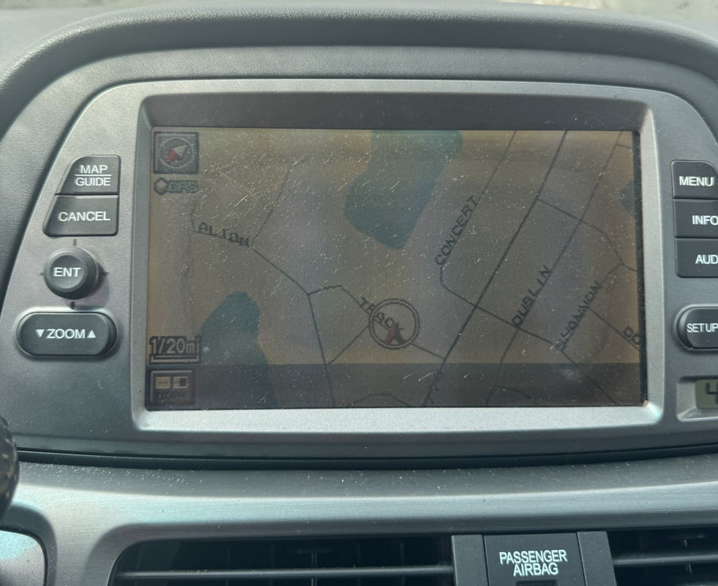 2005-2010 Honda Odyssey GPS Navigation Display Screen 39810-SHJ-A010-M1 OEM