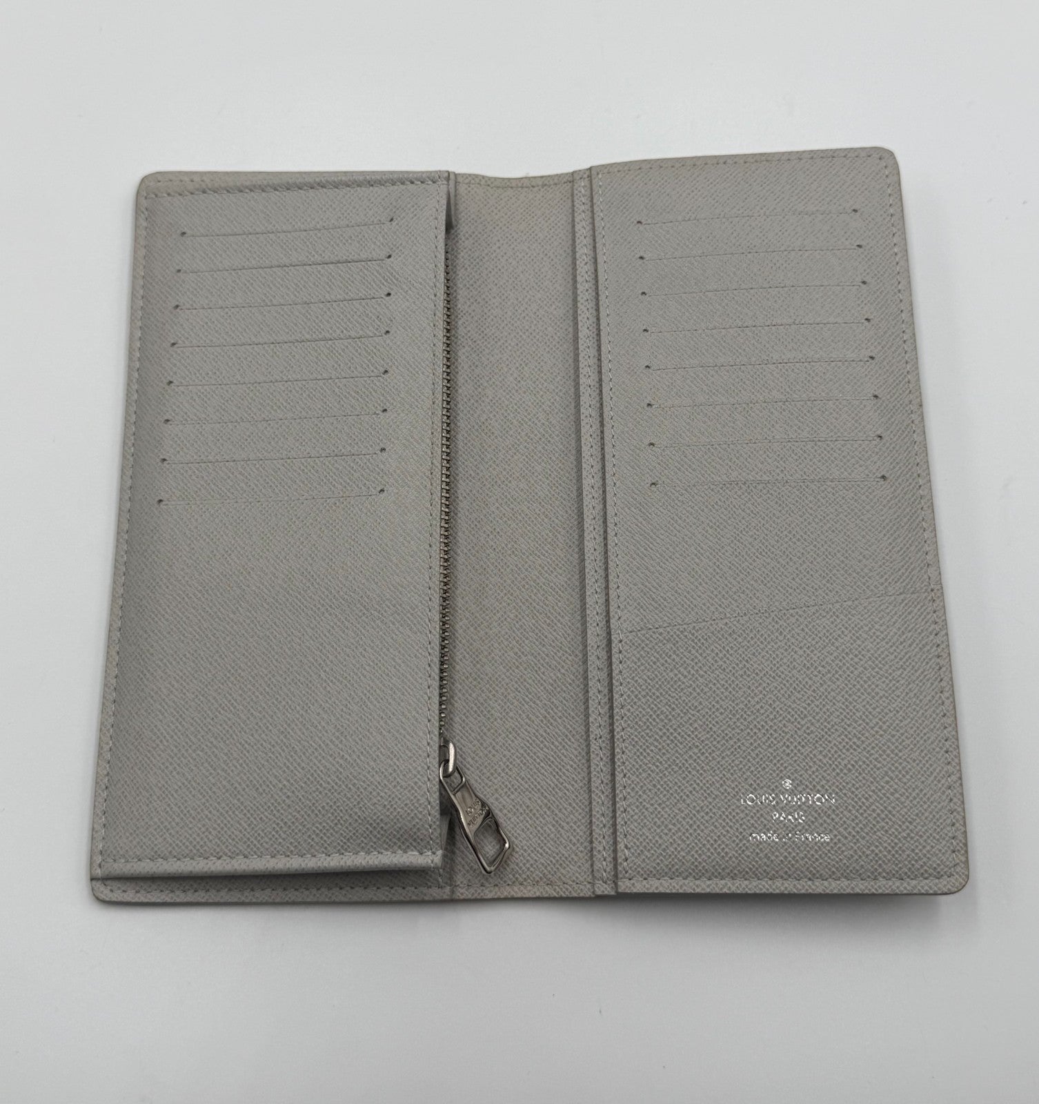 Louis Vuitton Brazza Wallet Men's Limited Edition Logo Story Monogram Canvas
