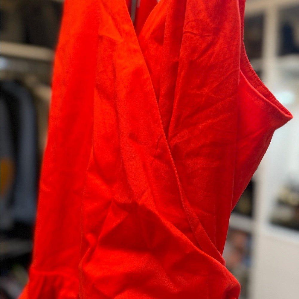 Banana Republic Bold Orange Dress