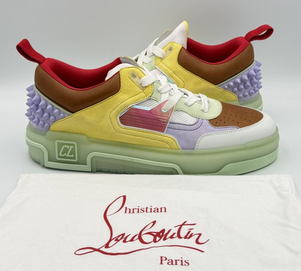 AUTHENTIC Christian Louboutin Astroloubi low-top trainers Size 43.5 EU 10.5 US