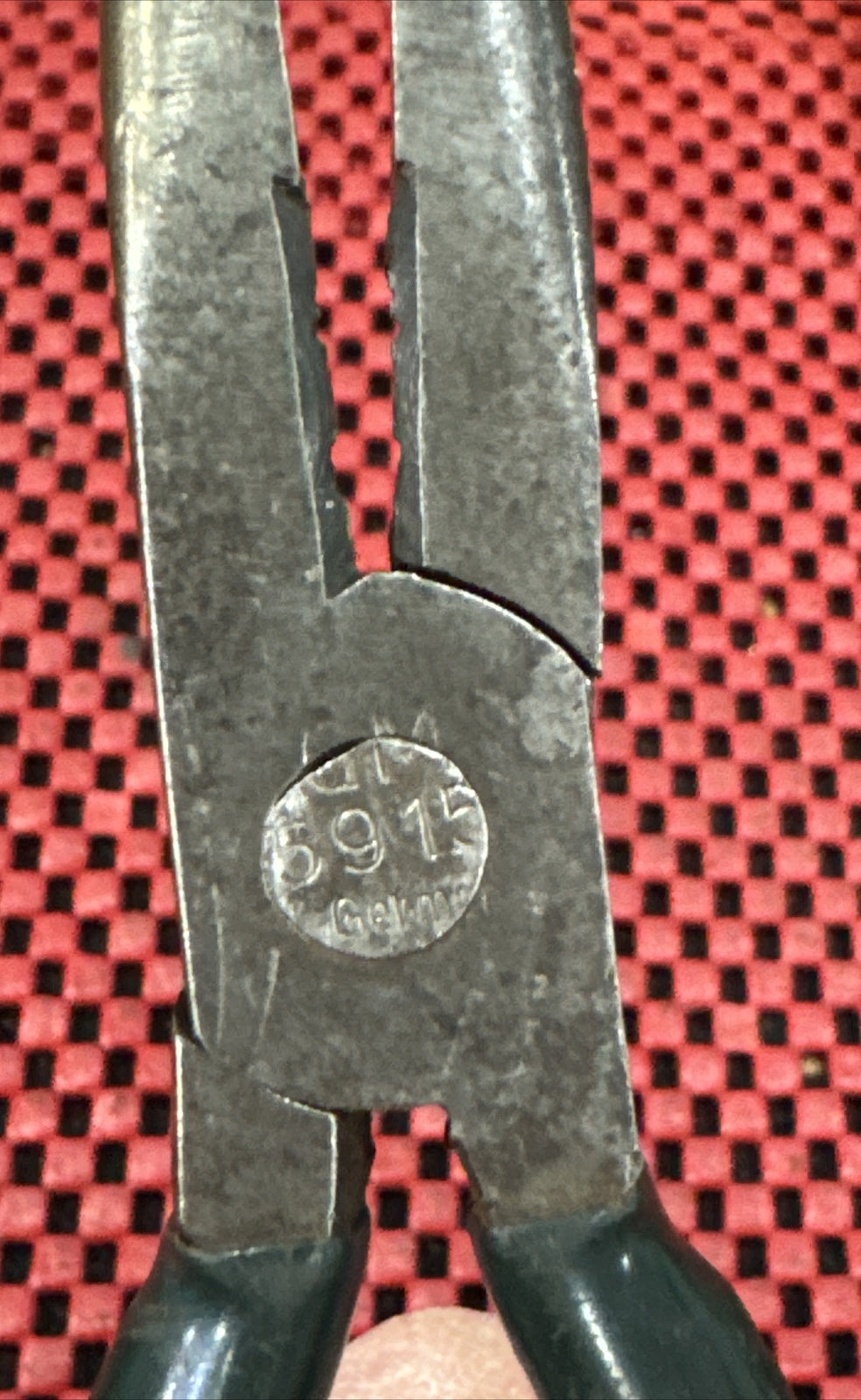 Vintage GM 5915 Needle Nose Pliers Cutters Drop Forged Steel West Germany RARE
