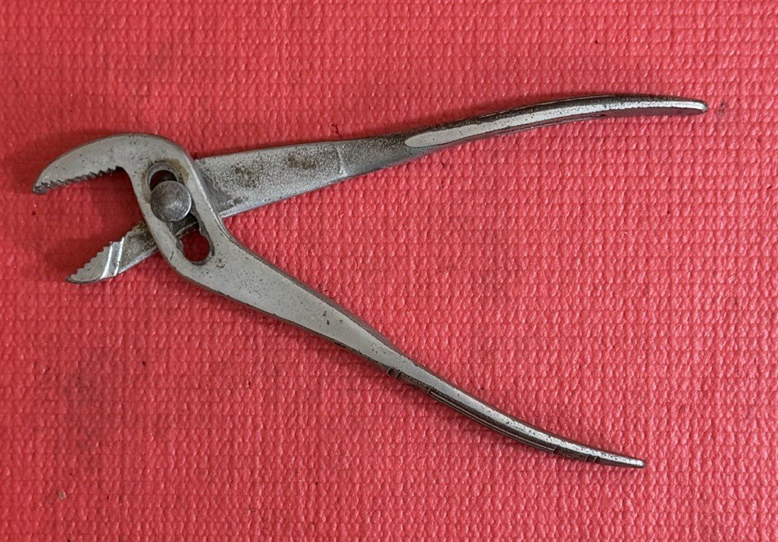 Vintage WESTCRAFT 8" Slip Joint Adjustable Pliers Rare Handles- Made In USA