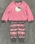 Hello Kitty by Sanrio Pink Comfy Pajama set size XL teen kids