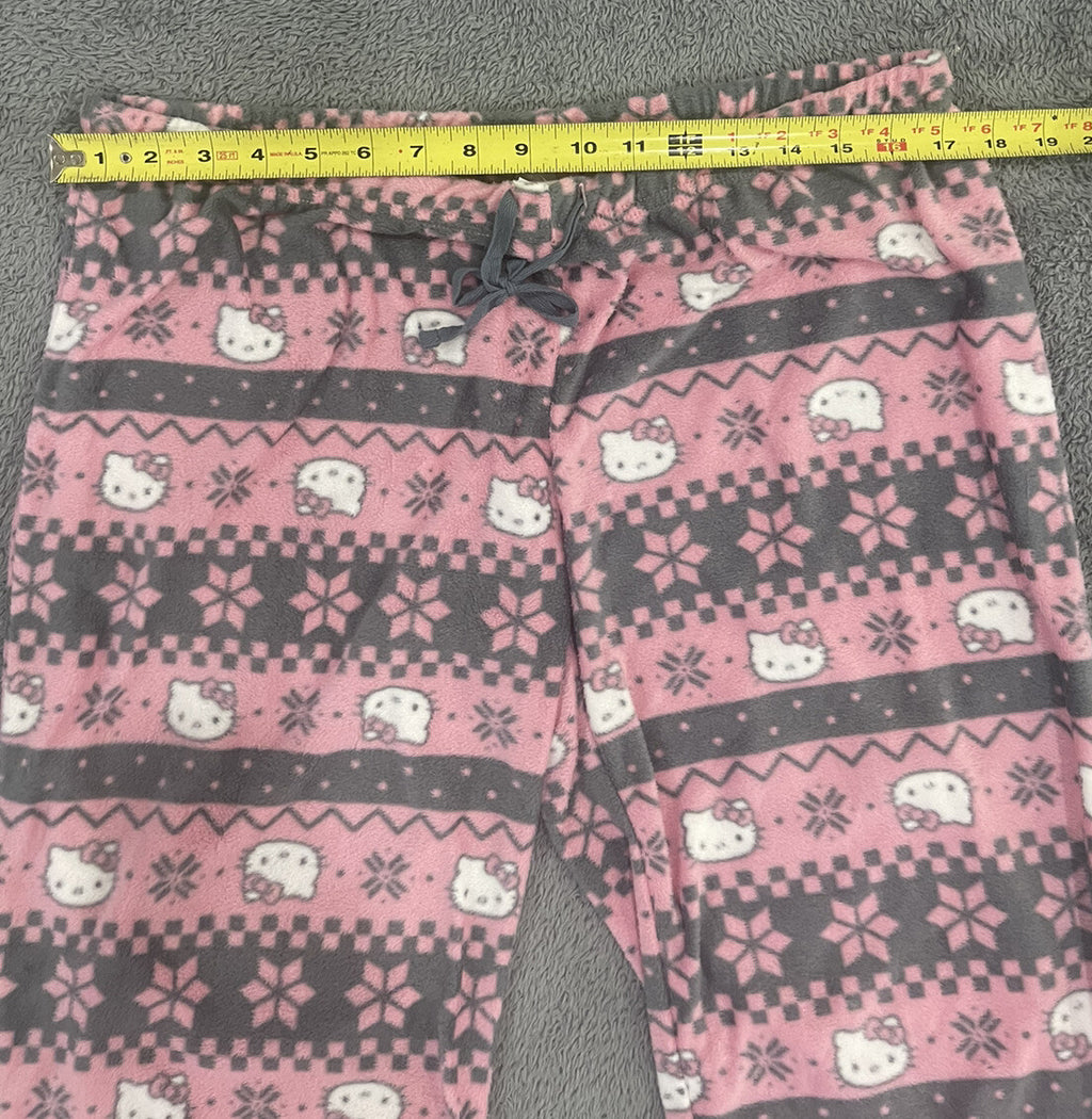 Hello Kitty by Sanrio Pink Comfy Pajama set size XL teen kids