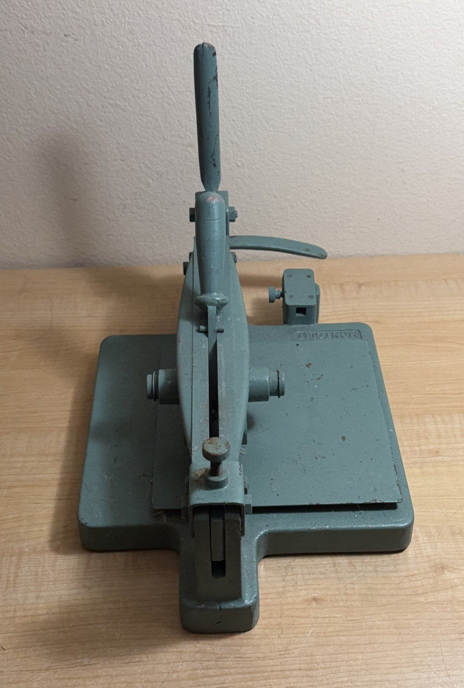 Vintage Brevetti Montolit Italian Manual Tile Cutter W/Original Paint Very Rare