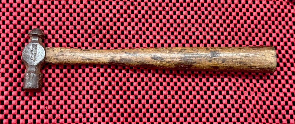 Craftsman Reg TM-M Ball Peen Hammer 12” long 12 oz weight wooden handle USA