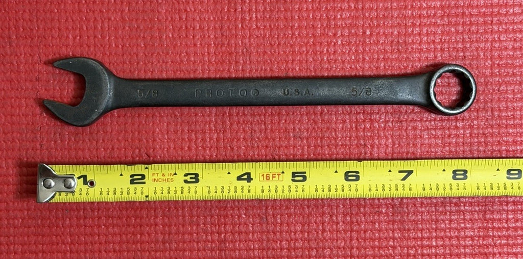 Proto professional 1220B combination wrench 5/8" 12pt Black Oxide Made in USA