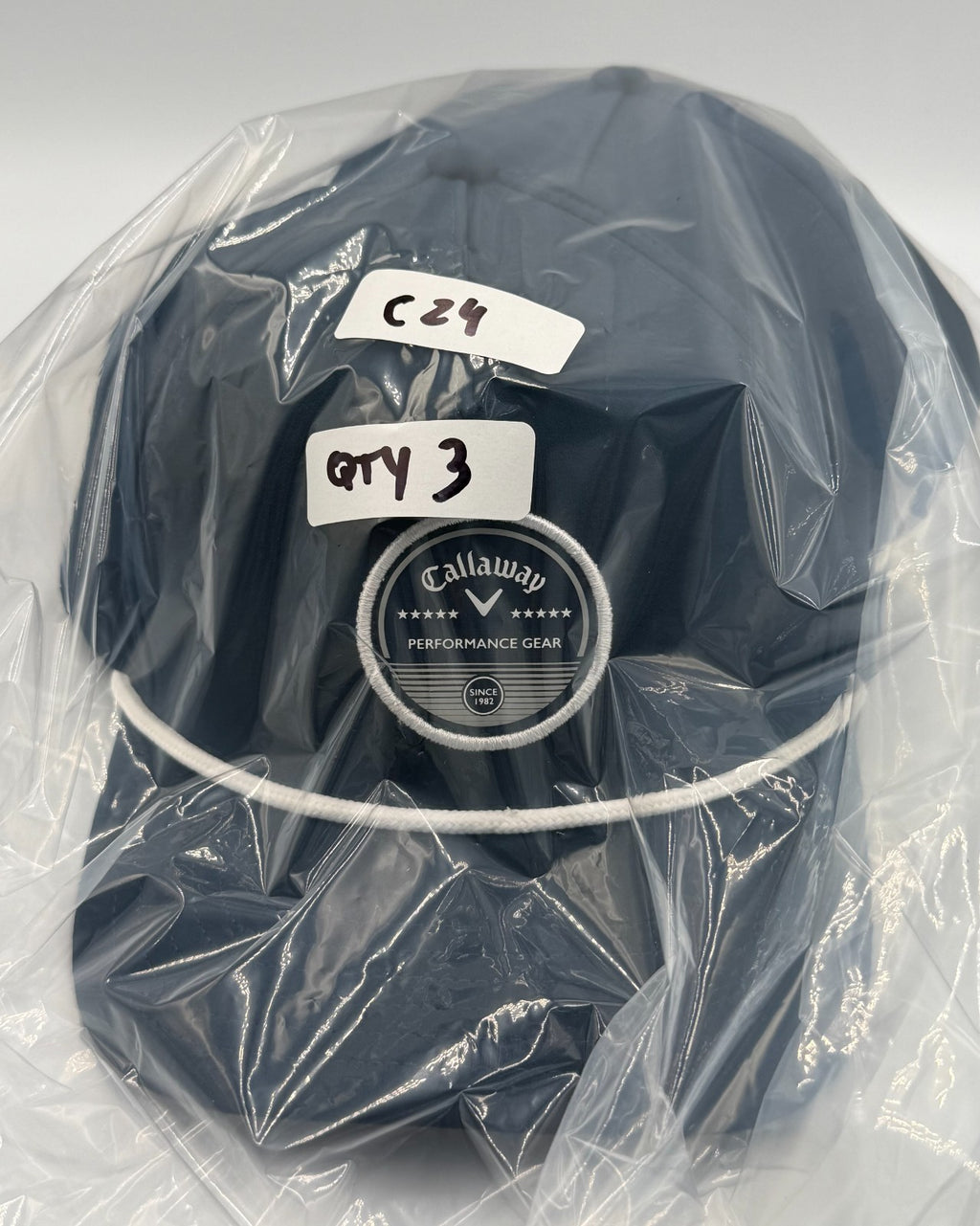 Callaway Bogey Free Golf Rope Cap Performance Navy Blue Adjustable Snapback Hat