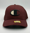 NWT Champion Logo Trucker Hat Men's Maroon Mesh Adjustable Snapback Cap Sports