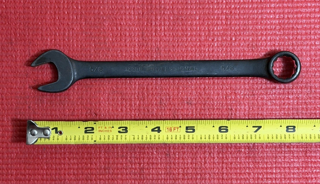 Proto professional 1220B combination wrench 5/8" 12pt Black Oxide Made in USA