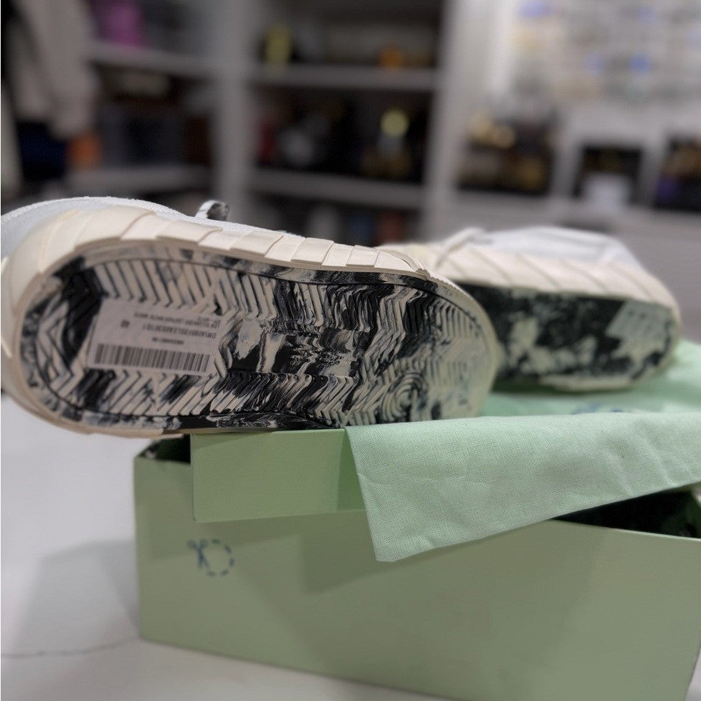Off-White Vulcanized White Leather - NEW - EU 40 - 7M/8.5W