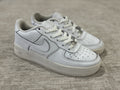 NIKE Air Force 1 Low GS Triple White Shoes DH2920-111 Kids Size 5.5Y