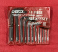 Chesco 88037 SAE 11 Pc Set Hex Key Set Short Series Made In USA