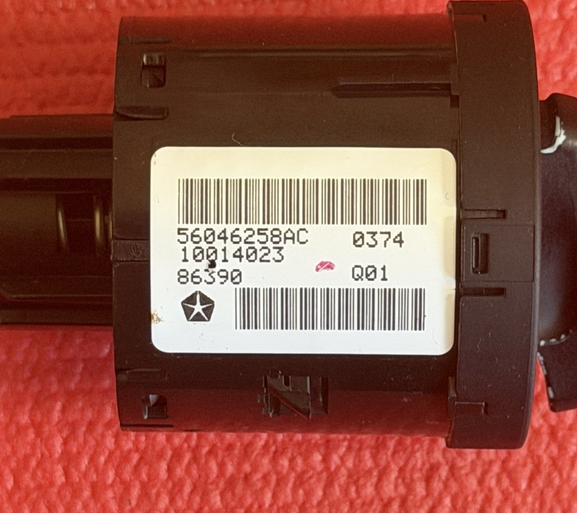 12-16 Town & Country 12-20 Grand Caravan Headlamp Switch 56046258AC OEM