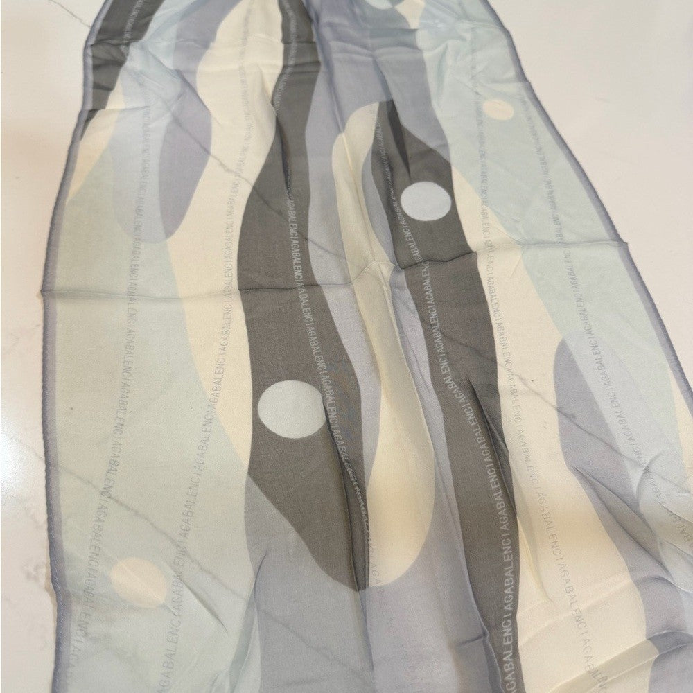 Balenciaga Paris Multicolor Scarf silk