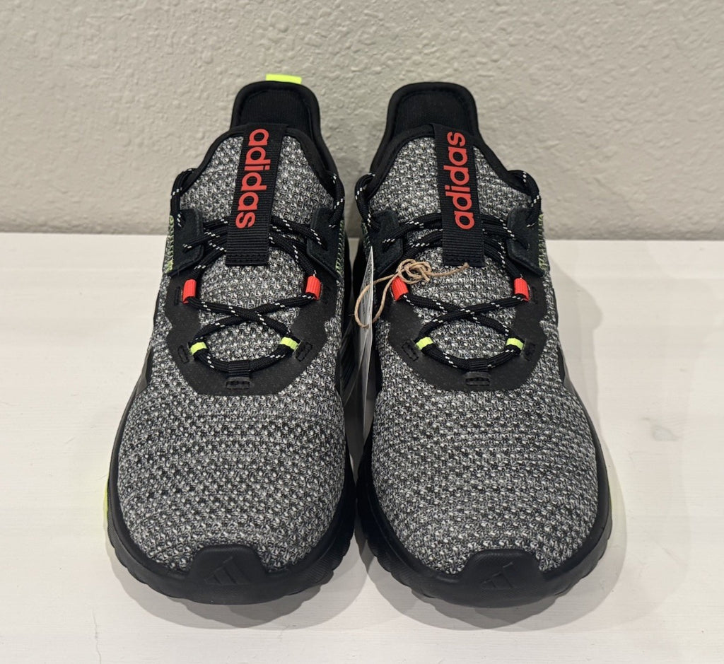 NEW Adidas Kaptir 4.0 Women’s Sneakers Size 6.5 Cloudfoam Black + Green NWB