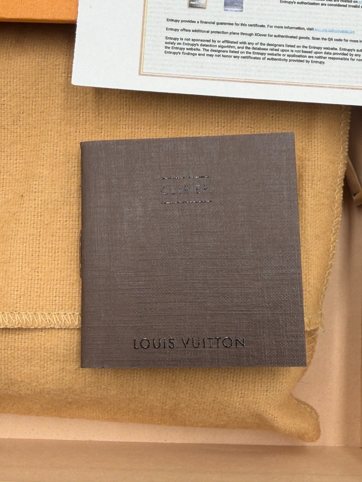 Louis Vuitton Monogram Zippy Organizer Wallet Women's Blue Ostrich Leather