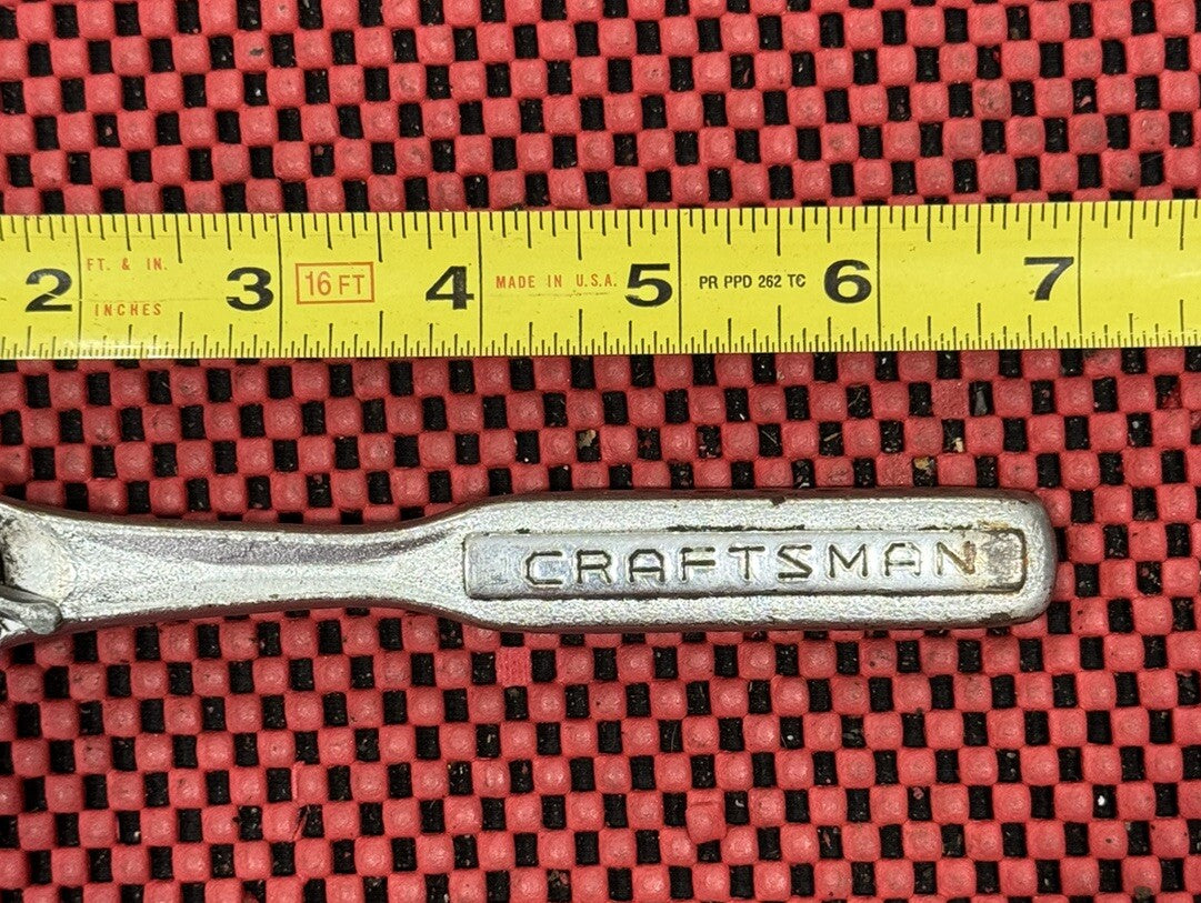 Vintage Craftsman -V- 43785 3/8" Drive Ratchet With Oil Port Quick Release USA